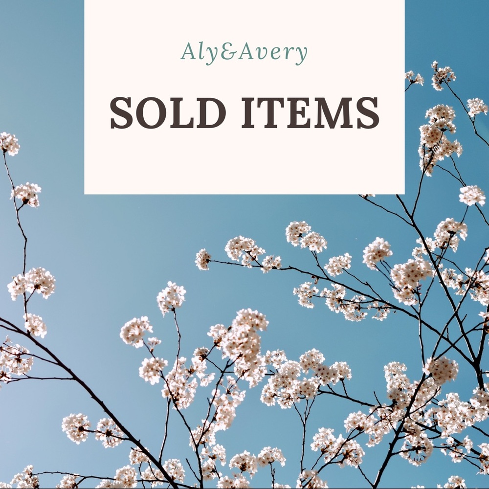 Items Past Here Have Been Sold